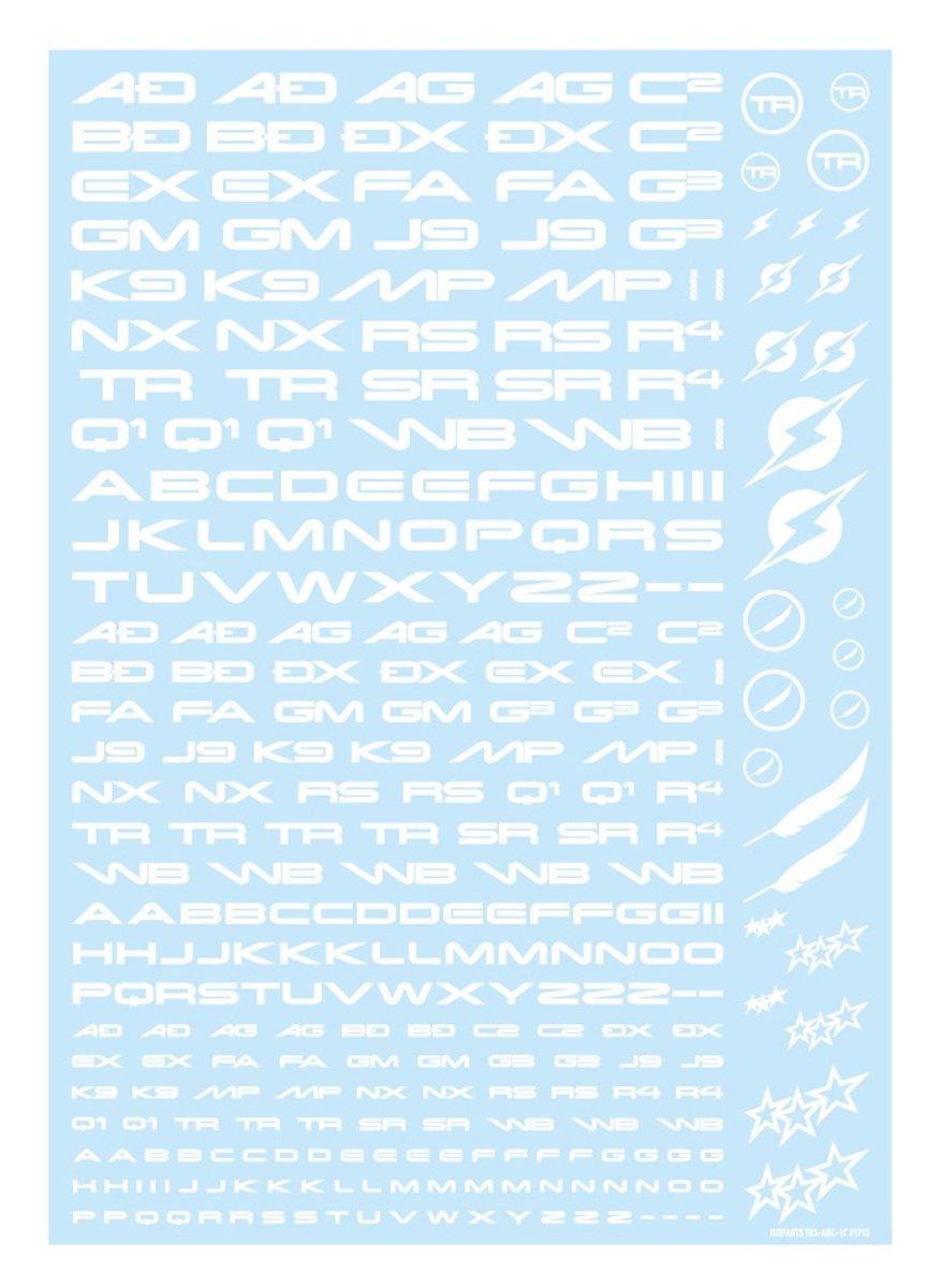 HiQ Parts TR Decal 3 Alphabet White for Plastic Models (1 Sheet) (TR3-A-WHI) білий
HiQ Parts TR Decal 3 Alphabet White for Plastic Models (1 Sheet) (TR3-A-WHI) білий