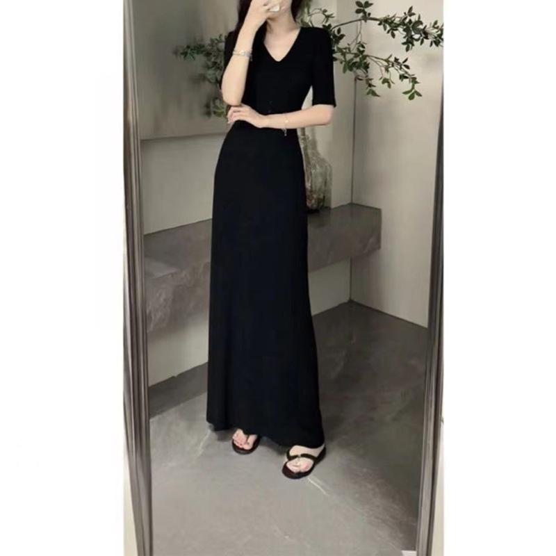 European Vacation Slimming Waist-Cinched Mid-Sleeve Long Dress - Spring/Summer 2026 Trendy Women s Wear Large
European Vacation Slimming Waist-Cinched Mid-Sleeve Long Dress - Spring/Summer 2026 Trendy Women s Wear Large