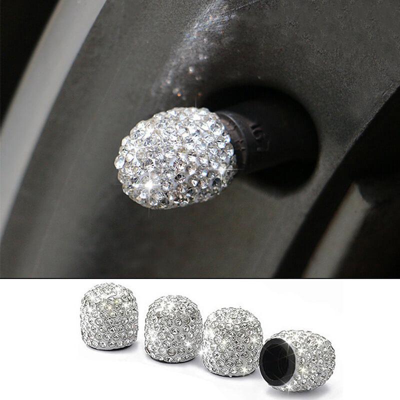 4 шт Bling ковпачки стрижня клапана автомобільної шини, блискучі білі кришталеві стрази ручної роботи, пилонепроникні універсальні чохли стрижня клапана автомобіля фіолетовий
4 шт Bling ковпачки стрижня клапана автомобільної шини, блискучі білі кришталеві стрази ручної роботи, пилонепроникні універсальні чохли стрижня клапана автомобіля фіолетовий