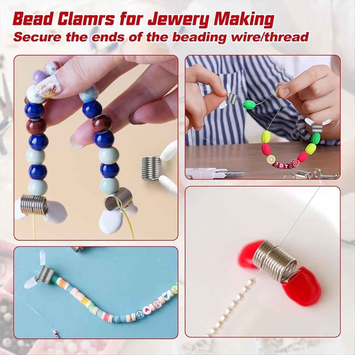 BHBL 8 Pieces Bead Stoppers for Jewelry Making Bead Wire Ends to Prevent Beads From Falling, Spring Steel, Beading Tools China Mainland
BHBL 8 Pieces Bead Stoppers for Jewelry Making Bead Wire Ends to Prevent Beads From Falling, Spring Steel, Beading Tools China Mainland