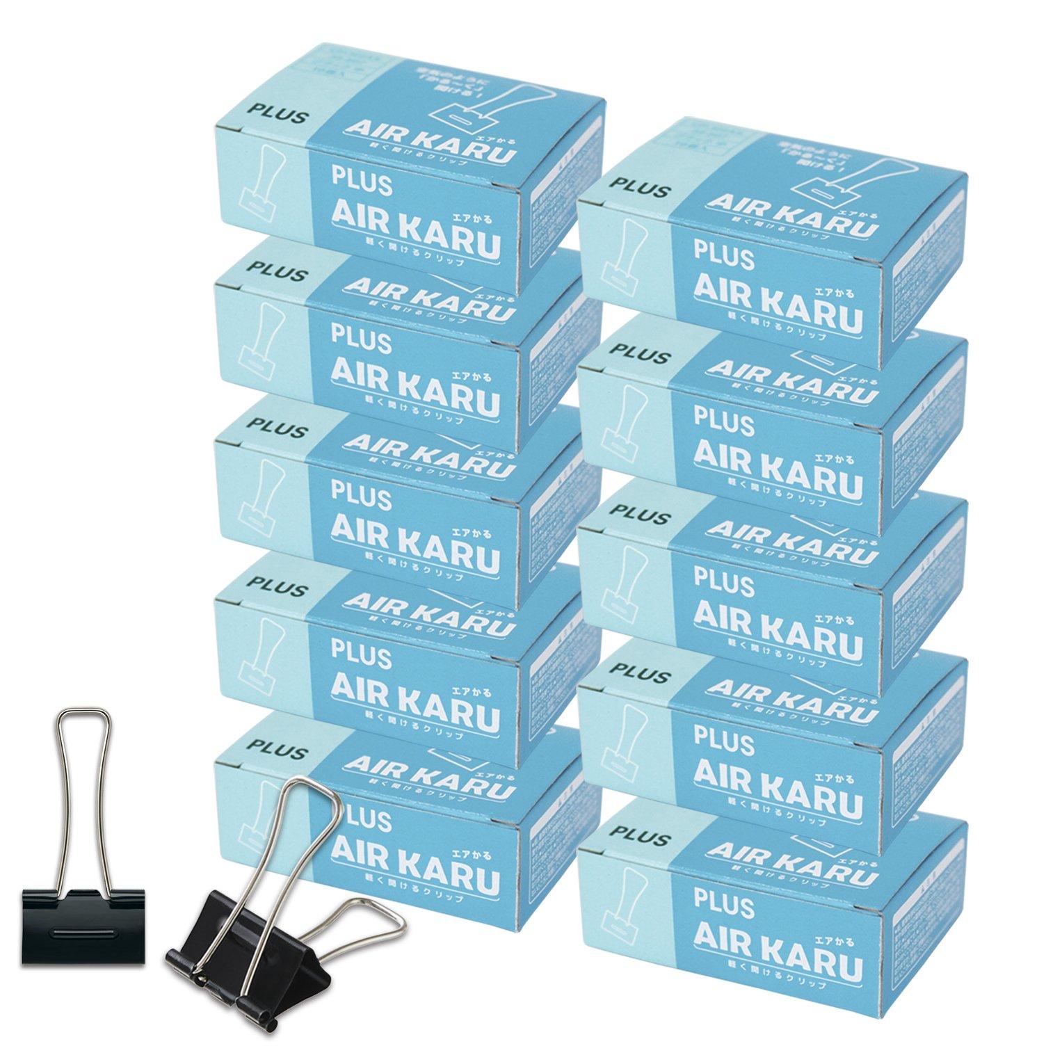 Plus Double Clip Air Card Medium Black 100 штук x 10 x 10 (10 коробок) 35-507 чёрный
Plus Double Clip Air Card Medium Black 100 штук x 10 x 10 (10 коробок) 35-507 чёрный