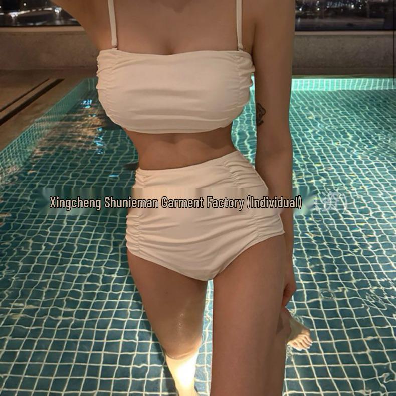 Women s High-Waist Slimming Bikini - Solid Color, Tummy Control, Small Bust, Pure Desire Style M білий
Women s High-Waist Slimming Bikini - Solid Color, Tummy Control, Small Bust, Pure Desire Style M білий
