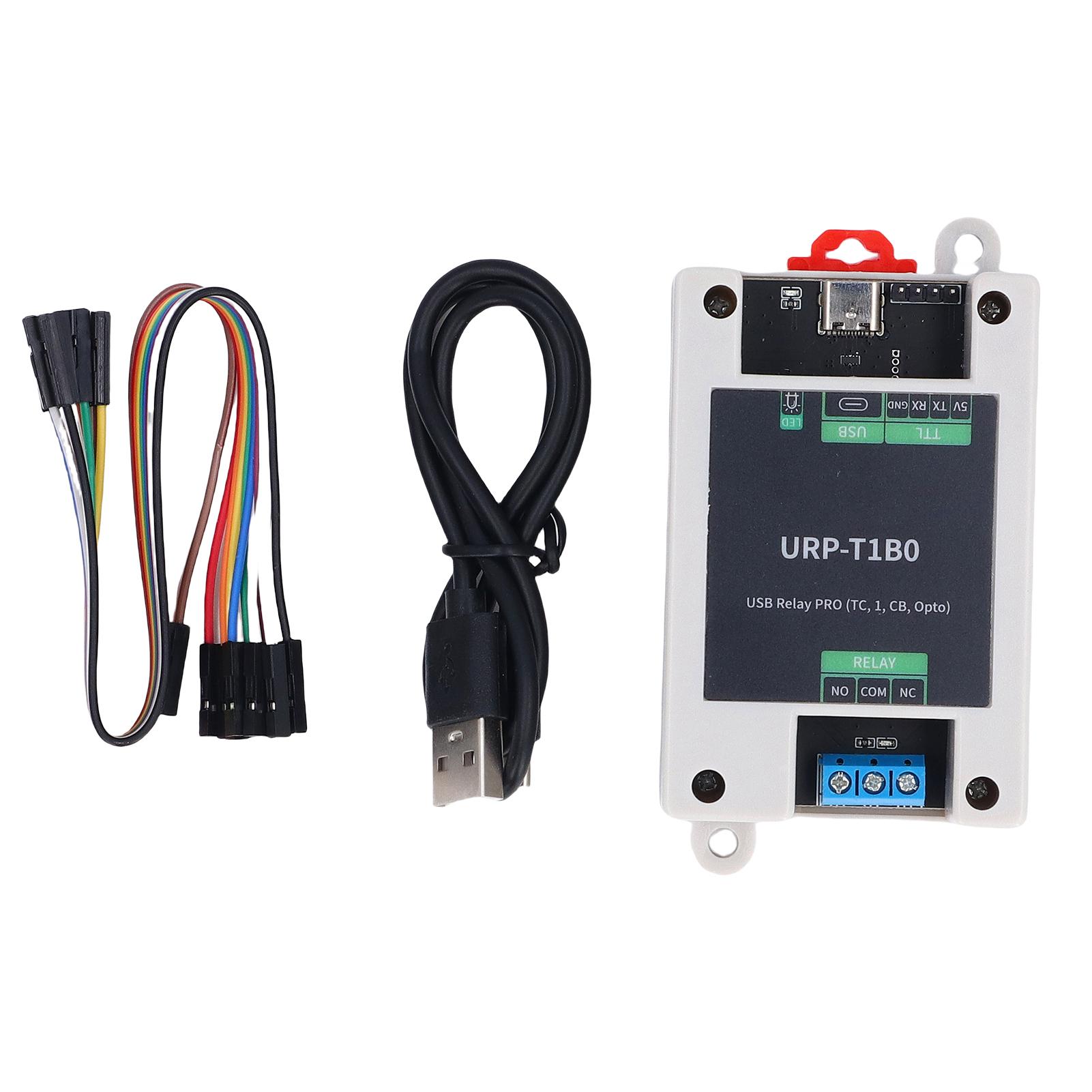 USB TTL Control Relay PRO Industrial Grade Optocoupler Isolation Universal Guide Rail One Way Relay
USB TTL Control Relay PRO Industrial Grade Optocoupler Isolation Universal Guide Rail One Way Relay