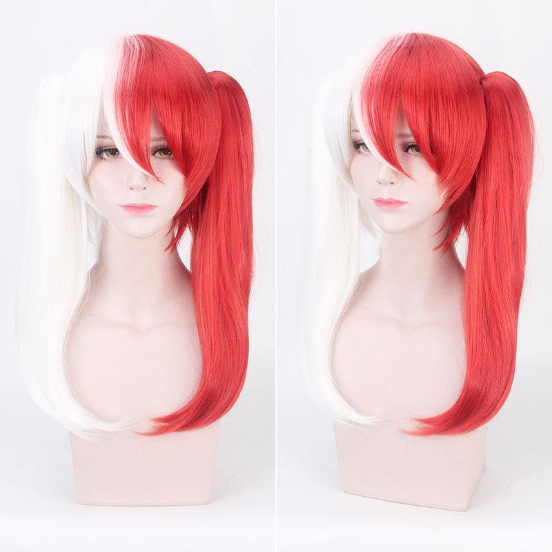 ccutoo My Hero Academia Baku no Hero Todoroki Shoto Короткий полусеребристый белый и красный синтетический парик для косплея с зажимом для хвоста 45CM красный
ccutoo My Hero Academia Baku no Hero Todoroki Shoto Короткий полусеребристый белый и красный синтетический парик для косплея с зажимом для хвоста 45CM красный
