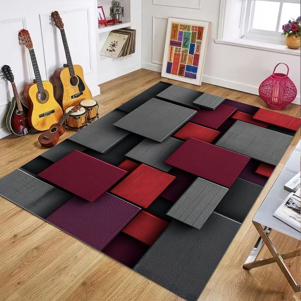 Abstract Geometric Rugs, Modern Art Marble Area Rug, Carpet with Non-Slip for Living Room Kids Boys Girls Bedroom Study Room 40x60cm
Abstract Geometric Rugs, Modern Art Marble Area Rug, Carpet with Non-Slip for Living Room Kids Boys Girls Bedroom Study Room 40x60cm