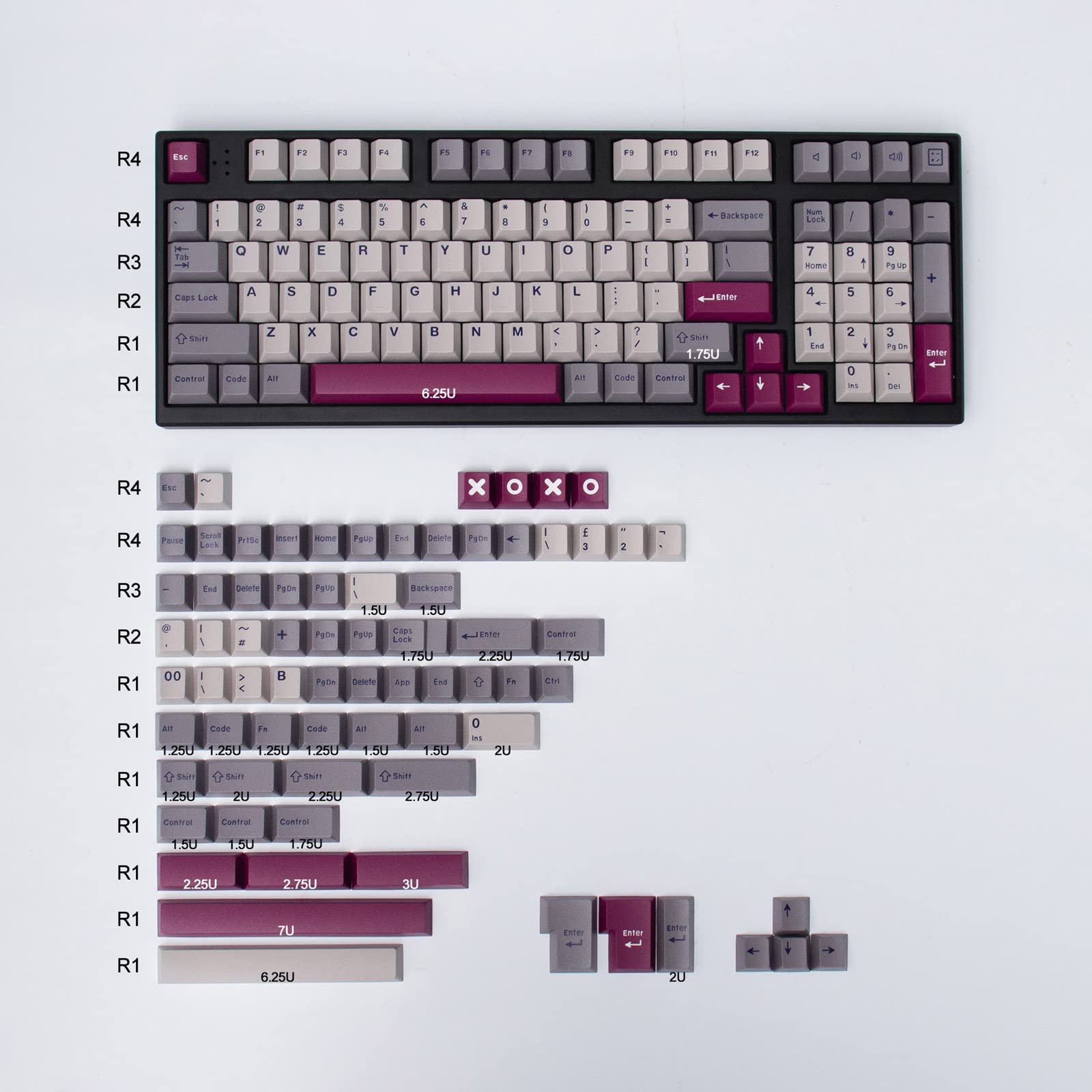 171 Key Doubleshot DMG Keycap Cherry Profile Custom Keycap Cherry MX Switch for GMMK Pro Mechanical Gaming Gear 61/64/68/87/104/108
171 Key Doubleshot DMG Keycap Cherry Profile Custom Keycap Cherry MX Switch for GMMK Pro Mechanical Gaming Gear 61/64/68/87/104/108