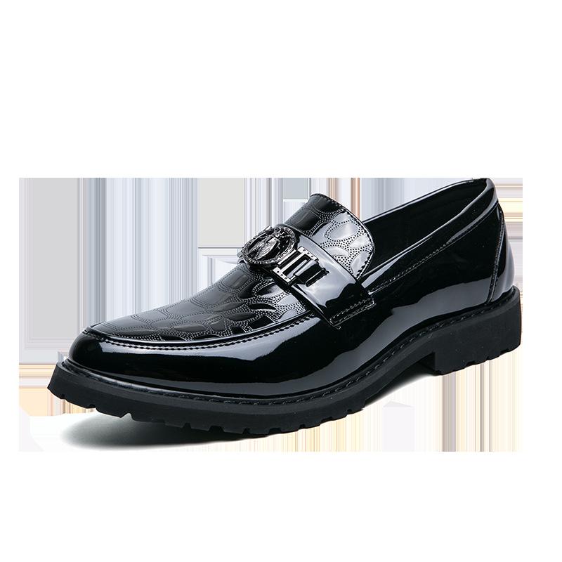 Большого размера мужские туфли из тисненой кожи на весну и осень, толстая подошва, блестящие повседневные туфли на толстом каблуке из лакированной кожи, обувь-лоферы 46
Большого размера мужские туфли из тисненой кожи на весну и осень, толстая подошва, блестящие повседневные туфли на толстом каблуке из лакированной кожи, обувь-лоферы 46