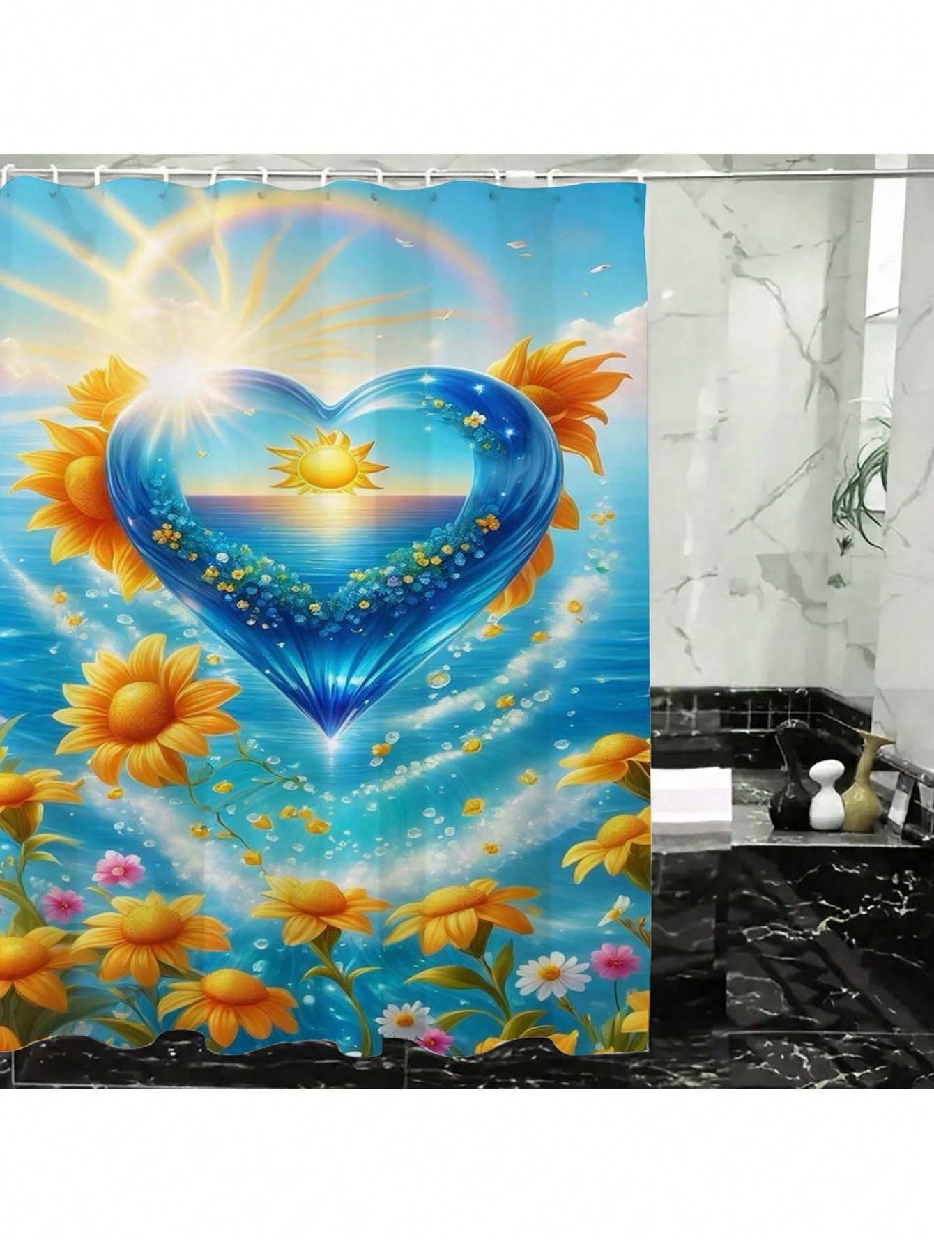 Heart of the Sun Shower Curtain: Embrace the Dreamy Design, Soft Fabric, and Romantic Vibes for Your Inspiring Bathroom W90XH180cm
Heart of the Sun Shower Curtain: Embrace the Dreamy Design, Soft Fabric, and Romantic Vibes for Your Inspiring Bathroom W90XH180cm