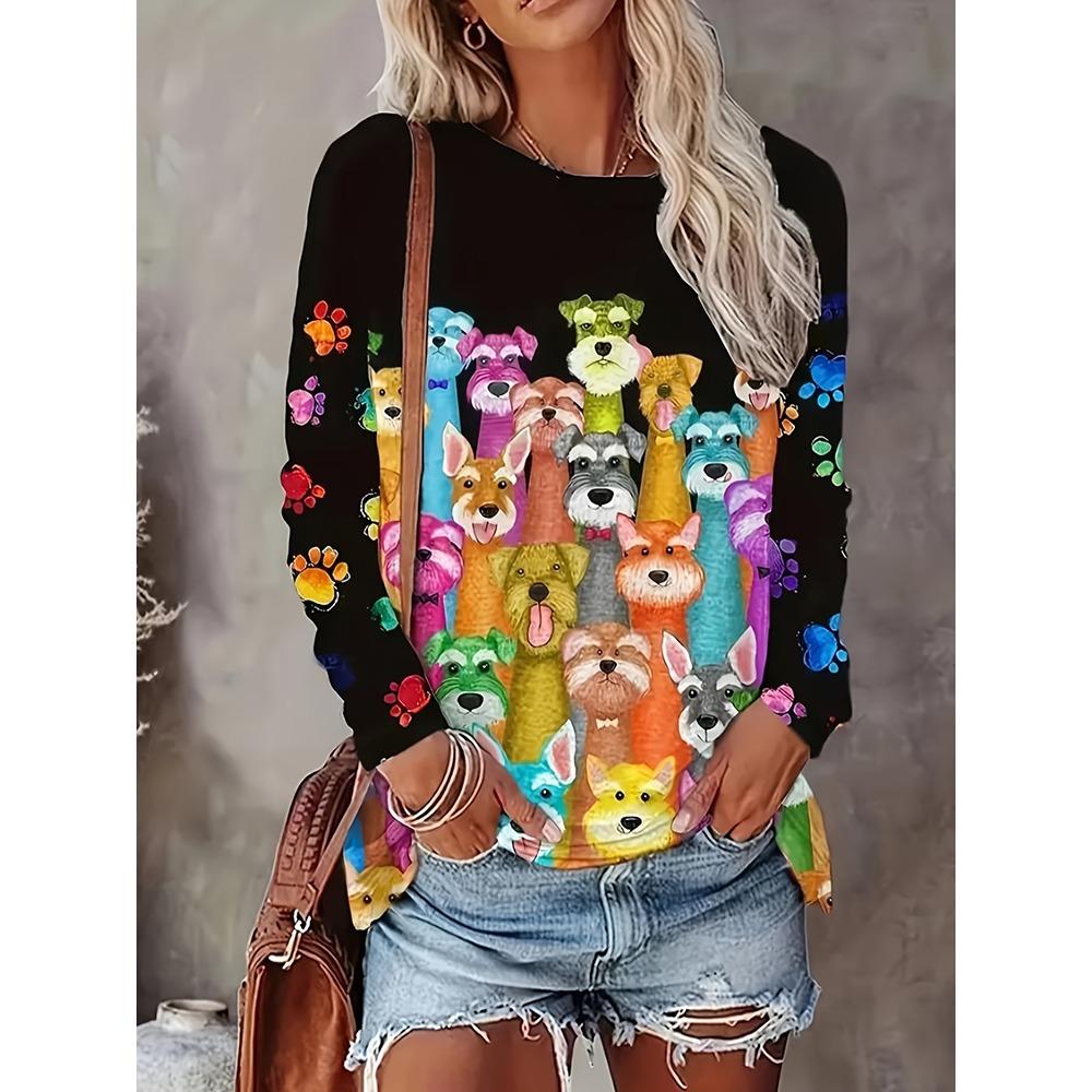 3D leopard print women s long sleeved T-shirt city street T-shirt XL
3D leopard print women s long sleeved T-shirt city street T-shirt XL