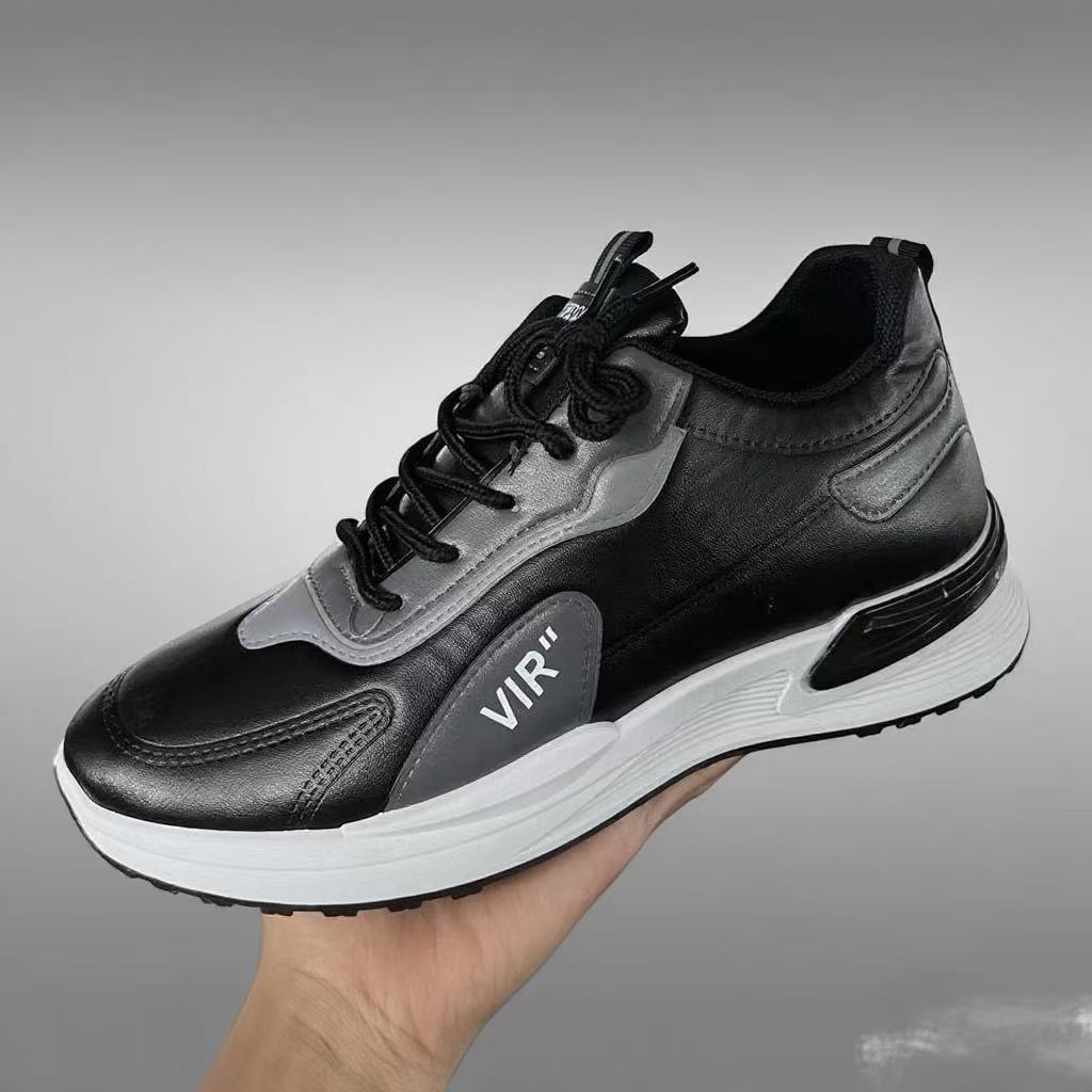 Мужские весенне-осенние новые кожаные туфли легкие беговые повседневные спортивные туфли платформа беговые туфли повседневные 39
Мужские весенне-осенние новые кожаные туфли легкие беговые повседневные спортивные туфли платформа беговые туфли повседневные 39