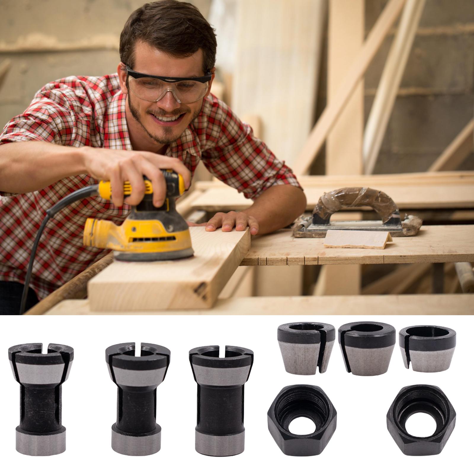 6/6.35/8mm HSS Collect Chuck Adapter Head Converter Router Clamp Holder Tool Accessories for Trimming Machine Electric
6/6.35/8mm HSS Collect Chuck Adapter Head Converter Router Clamp Holder Tool Accessories for Trimming Machine Electric