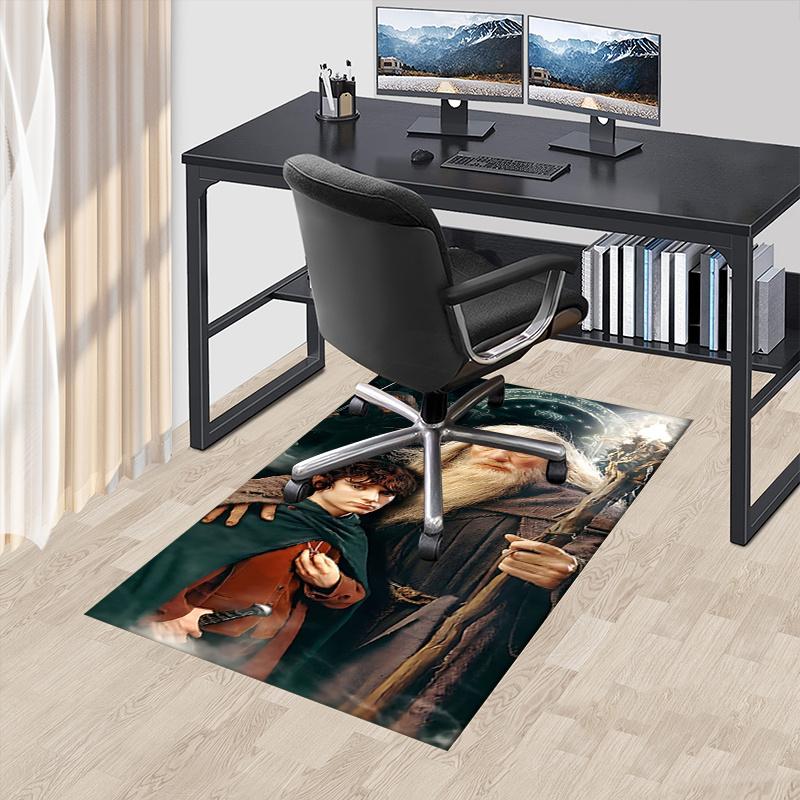 Gandalf,Frodo Polyester Office Carpet Chair Mats, Home Decor Dormitory Floor Protector with Anti-Skid Backing, Large Area Coverage,Christmas 60cm by 90cm
Gandalf,Frodo Polyester Office Carpet Chair Mats, Home Decor Dormitory Floor Protector with Anti-Skid Backing, Large Area Coverage,Christmas 60cm by 90cm