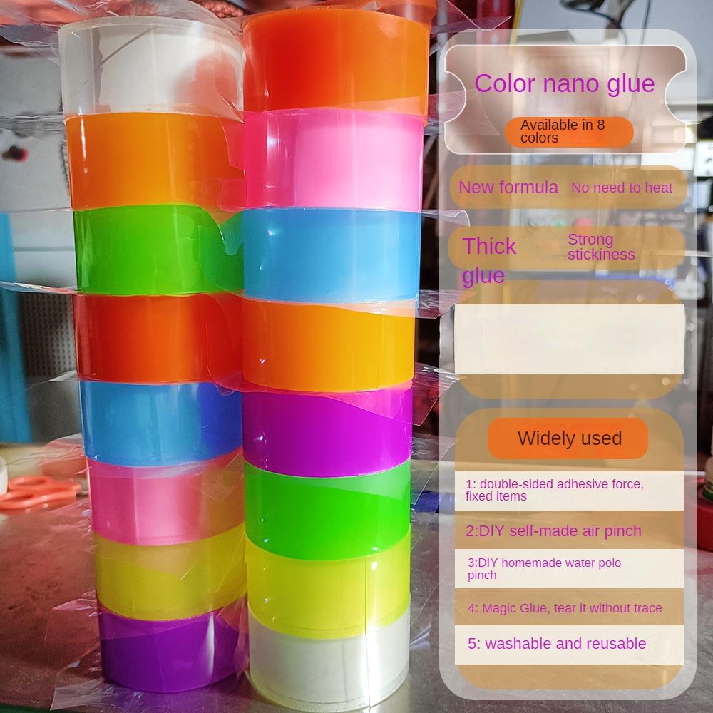 Новая формула красочные нано-пузырьки для выдувания жевательной резинки DIY снятие стресса лента с водяными шариками 
Новая формула красочные нано-пузырьки для выдувания жевательной резинки DIY снятие стресса лента с водяными шариками