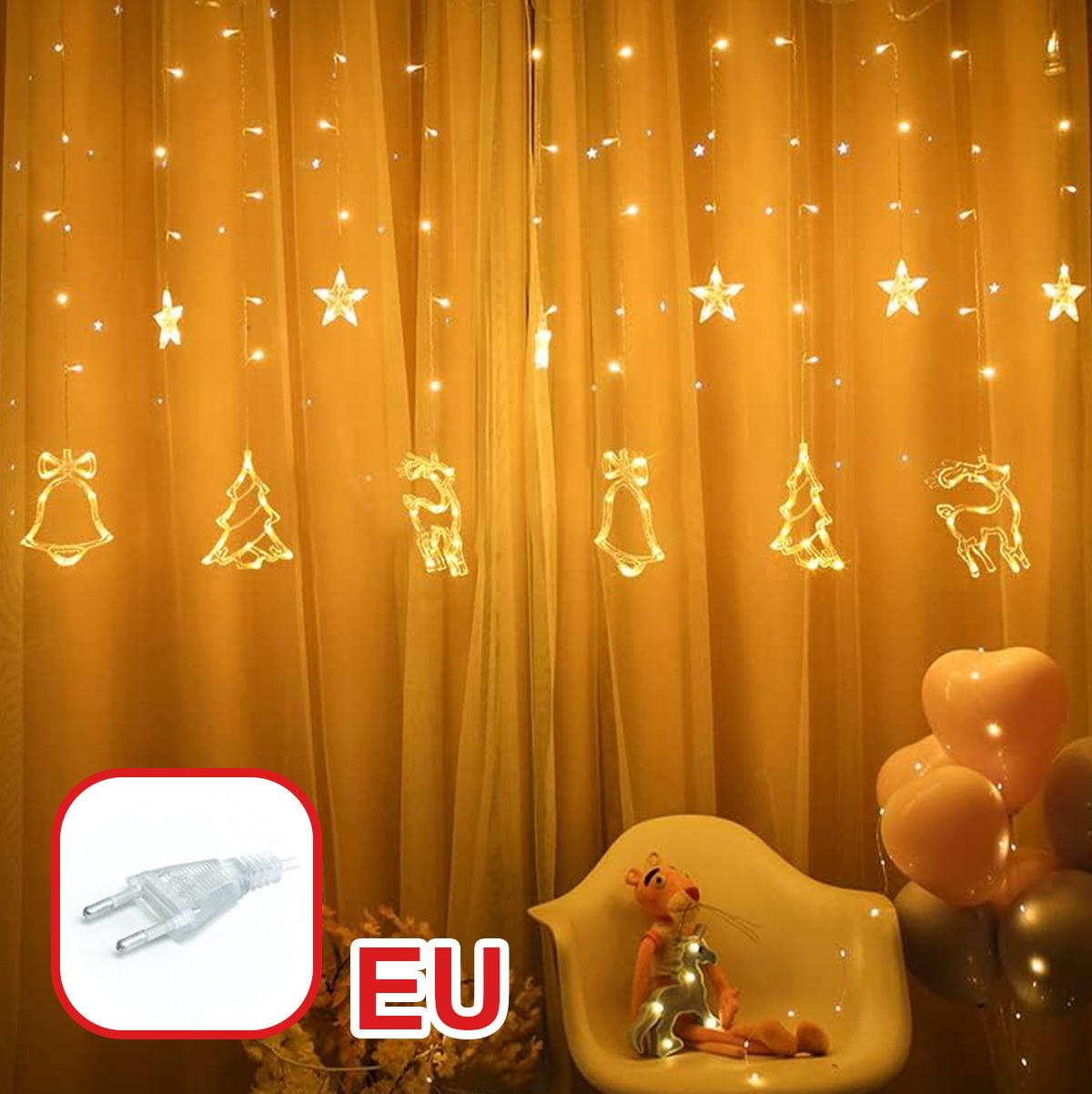 Solar Christmas Lighting String Led Light Lights EU Plug Warm Colorful 220V Strings Waterproof Star Multicolour Outdoor Camping
Solar Christmas Lighting String Led Light Lights EU Plug Warm Colorful 220V Strings Waterproof Star Multicolour Outdoor Camping