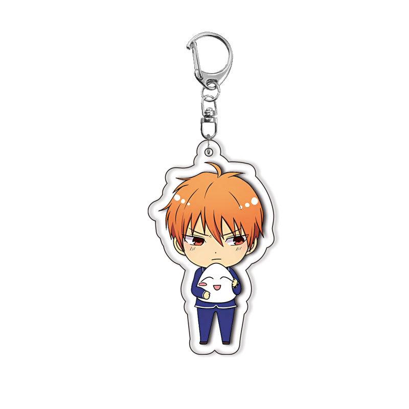Cartoon Fruits Baske Characters Acrylic Keychain Honda Tohru Sohma Kyo Anime Kawaii Backpack Charm Key Ring Gifts for Friends about 5cm
Cartoon Fruits Baske Characters Acrylic Keychain Honda Tohru Sohma Kyo Anime Kawaii Backpack Charm Key Ring Gifts for Friends about 5cm