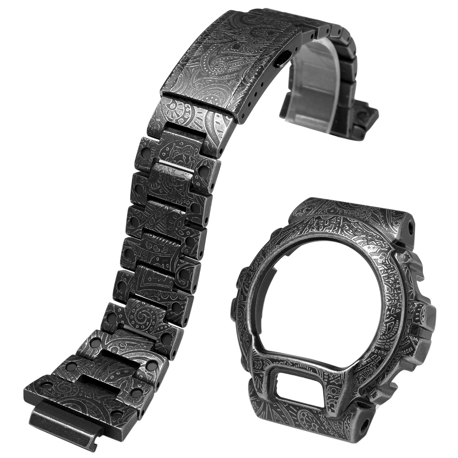 Этот кастомный комплект MOD совместим с металлическим и 316 нержавеющим стальным корпусом, безелем и ремешком Casio G-Shock DW-6900 DW-6900. (Серия DW-6900)
Этот кастомный комплект MOD совместим с металлическим и 316 нержавеющим стальным корпусом, безелем и ремешком Casio G-Shock DW-6900 DW-6900. (Серия DW-6900)