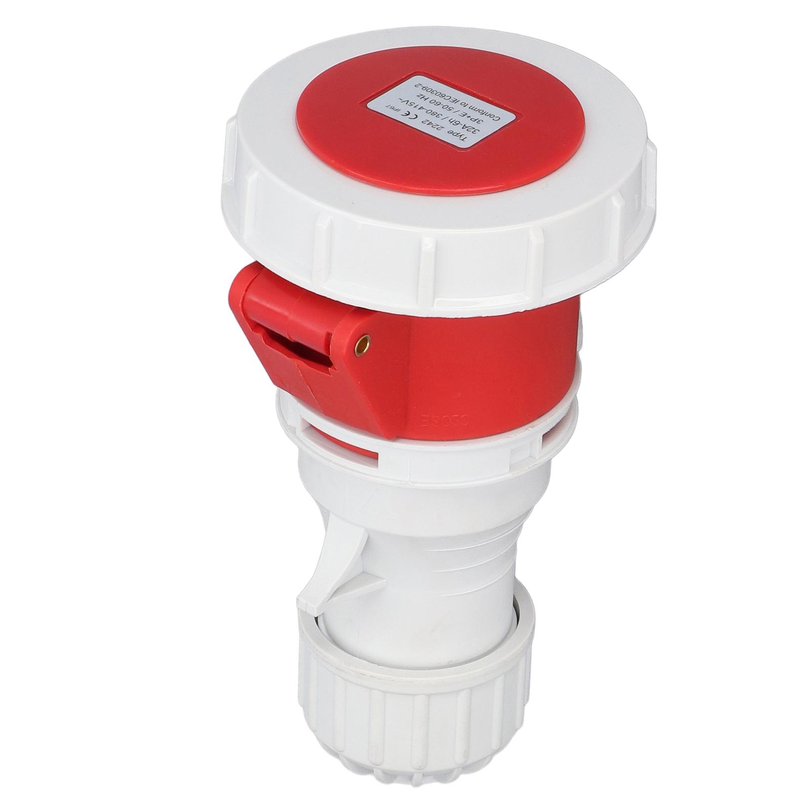 IP67 Industrial Waterproof Plug Aviation Male Cable Connector 4 Pin 3P+E AC 380415V 32A
IP67 Industrial Waterproof Plug Aviation Male Cable Connector 4 Pin 3P+E AC 380415V 32A