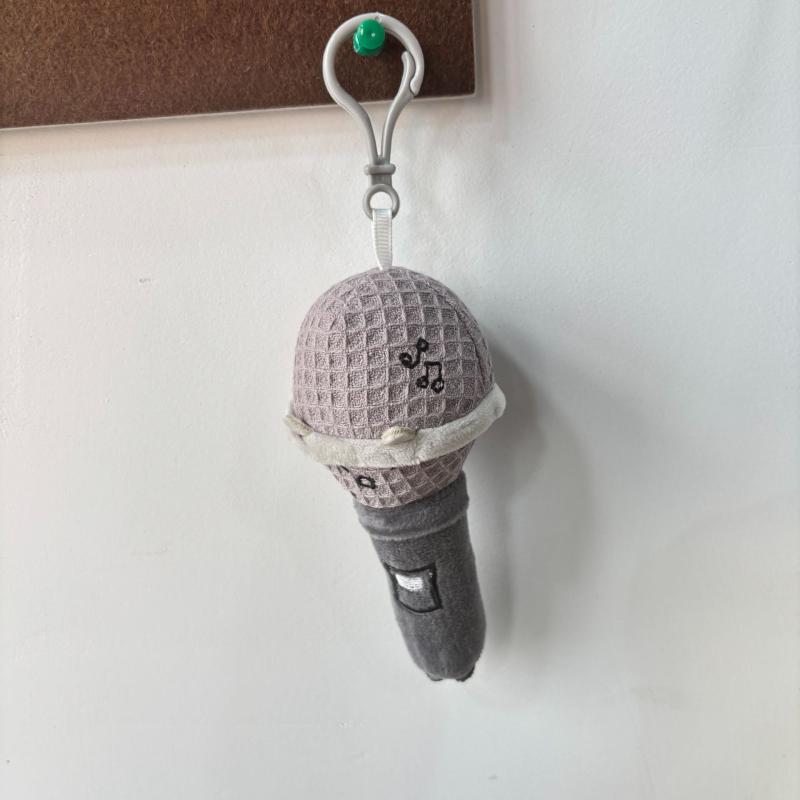 Cartoon Cute Plush Keychain Creative Smiling Expression Microphone Doll Pendant Backpack Bag Hanging Keycord Charm Accessories onesize
Cartoon Cute Plush Keychain Creative Smiling Expression Microphone Doll Pendant Backpack Bag Hanging Keycord Charm Accessories onesize