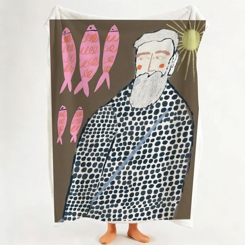 Illustrator A Amyisla McCombie Throw Flannel Throw Blanket Suitable for Sofa Living Room Bedroom 75cmx90cm
Illustrator A Amyisla McCombie Throw Flannel Throw Blanket Suitable for Sofa Living Room Bedroom 75cmx90cm
