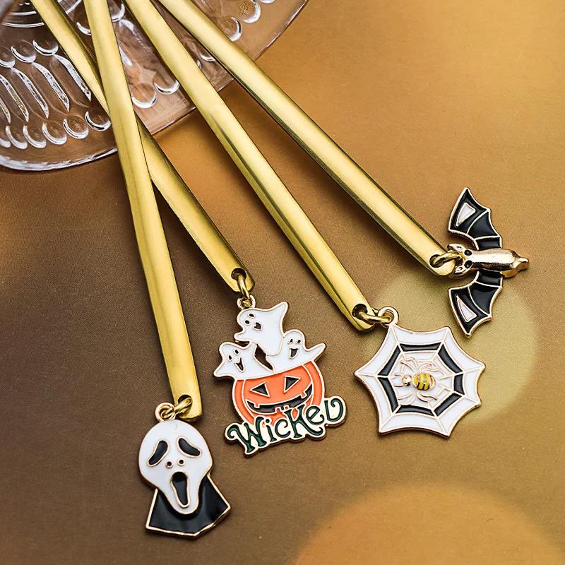 4Pcs/set Halloween Stainless Steel Dessert Spoons Creative Funny Pumpkin Spoon Fruit Fork Golden Cutlery Coffee Spoons Pouch
4Pcs/set Halloween Stainless Steel Dessert Spoons Creative Funny Pumpkin Spoon Fruit Fork Golden Cutlery Coffee Spoons Pouch