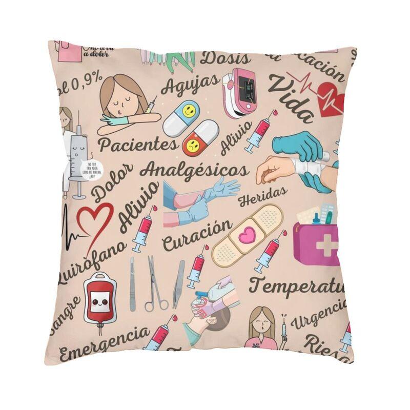Be Careful It Pricked You Cushion Cover 45x45cm Home Decorative Doctor Nurse Medical Medicine Enfermera En Apuros Throw Pillow 30x30cm 12x12in
Be Careful It Pricked You Cushion Cover 45x45cm Home Decorative Doctor Nurse Medical Medicine Enfermera En Apuros Throw Pillow 30x30cm 12x12in