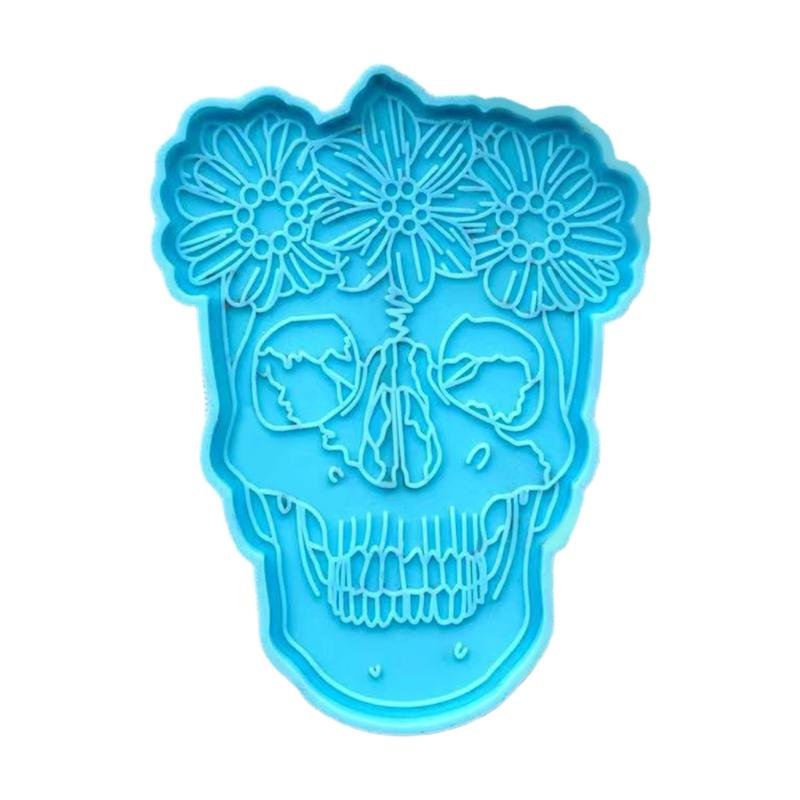 Plaster Soap Casting Epoxy Mould DIY Craft Mold Female Skull Crystal Agate Coaster Mold Mug Pad Tray Resin Casting Mold 1
Plaster Soap Casting Epoxy Mould DIY Craft Mold Female Skull Crystal Agate Coaster Mold Mug Pad Tray Resin Casting Mold 1