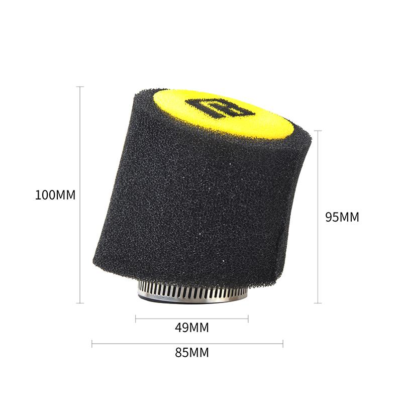 NIBBI Foam Air Filter Sponge Cleaner 35mm 45mm 49mm Air Filter Car Racing Moped Scooter Dirt Pit Bike Motorcycle Accessories 49mm
NIBBI Foam Air Filter Sponge Cleaner 35mm 45mm 49mm Air Filter Car Racing Moped Scooter Dirt Pit Bike Motorcycle Accessories 49mm