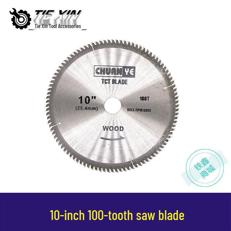10-Inch Aluminum Woodworking Saw Blade, 100T
10-Inch Aluminum Woodworking Saw Blade, 100T