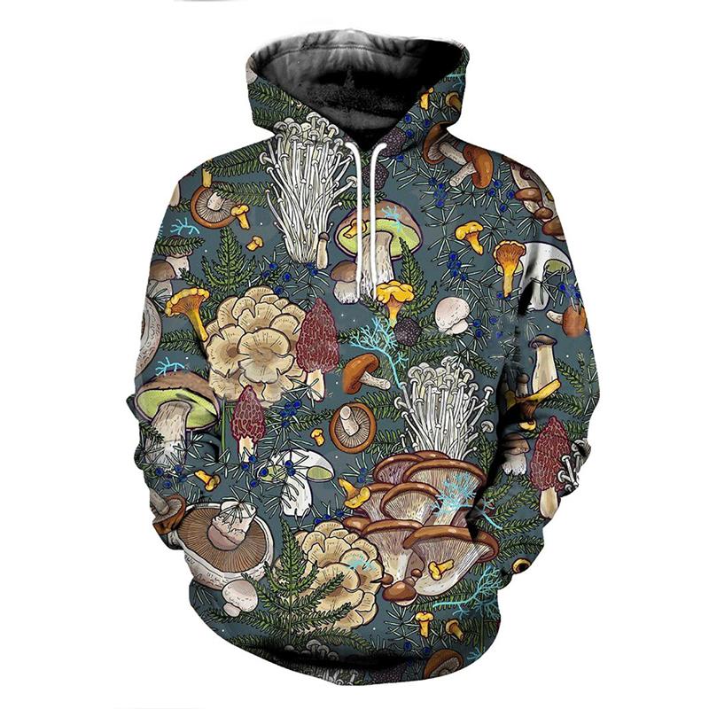 Fashion Colored Mushroom Pattern 3D Printed Hooded Sweatshirt Casual Super Large Hooded Sweatshirt Street Harajuku Men Pullover 5XL
Fashion Colored Mushroom Pattern 3D Printed Hooded Sweatshirt Casual Super Large Hooded Sweatshirt Street Harajuku Men Pullover 5XL