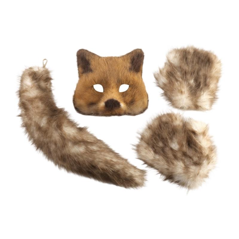 Foxes Costume Foxes Mask Cats Half Face Mask Foxes Tail Animal Fancy Costume Kit Accessories Halloween Cosplay Props коричневий
Foxes Costume Foxes Mask Cats Half Face Mask Foxes Tail Animal Fancy Costume Kit Accessories Halloween Cosplay Props коричневий