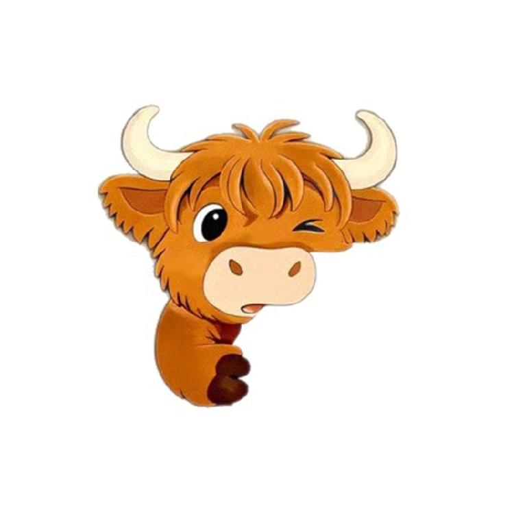 Country Peeking Cow Farm Cow Wall Decoration PVC Sticker Showing Detailed Pattern Ideal For Cottage Or Rural House
Country Peeking Cow Farm Cow Wall Decoration PVC Sticker Showing Detailed Pattern Ideal For Cottage Or Rural House