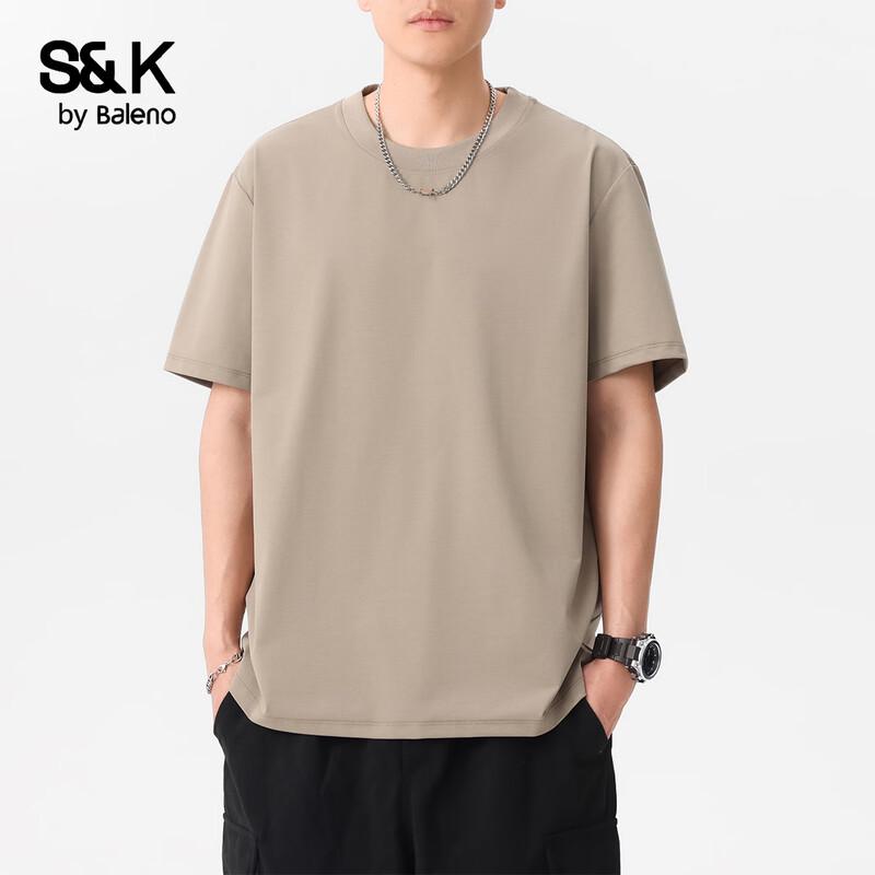 Baleno Men s S&K Series Pure Cotton Breathable Short Sleeve T-Shirt S
Baleno Men s S&K Series Pure Cotton Breathable Short Sleeve T-Shirt S