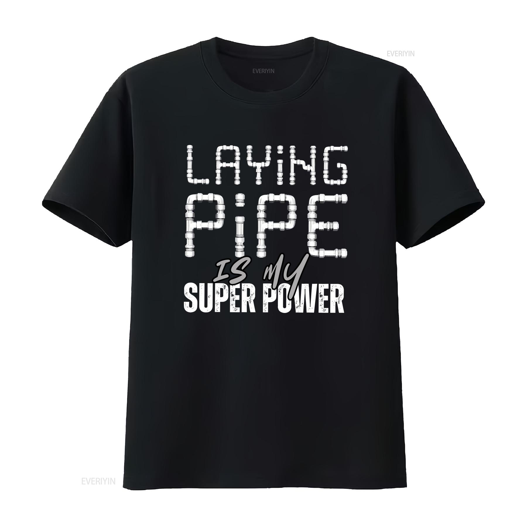 Funny Plumber T Shirt for Plumbers Pipefitters Plumbing Husband Laying Pipe is My Superpower vintage Washed homme streetwear 4XL
Funny Plumber T Shirt for Plumbers Pipefitters Plumbing Husband Laying Pipe is My Superpower vintage Washed homme streetwear 4XL