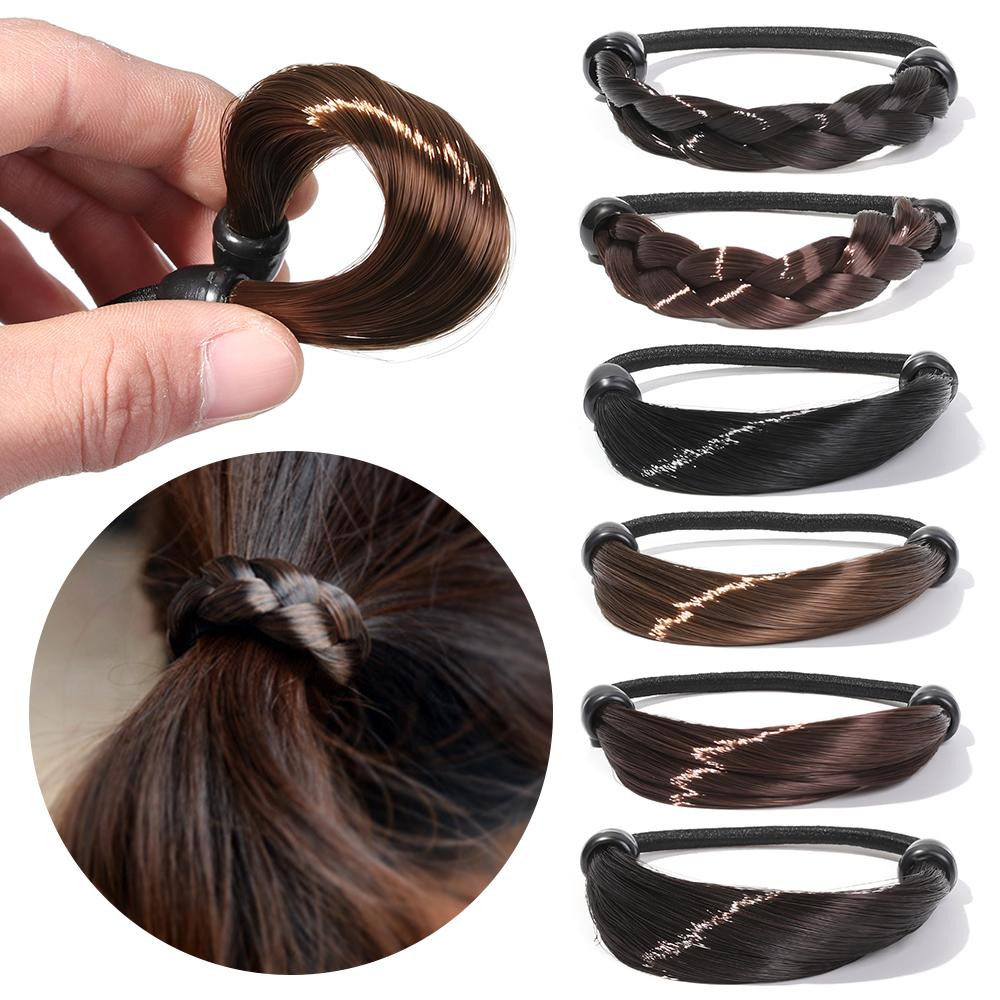 Women Fashion Multicolor Wig Elastic Band Headwear Head Rope Hair Ring Ordinary-Nature Black
Women Fashion Multicolor Wig Elastic Band Headwear Head Rope Hair Ring Ordinary-Nature Black