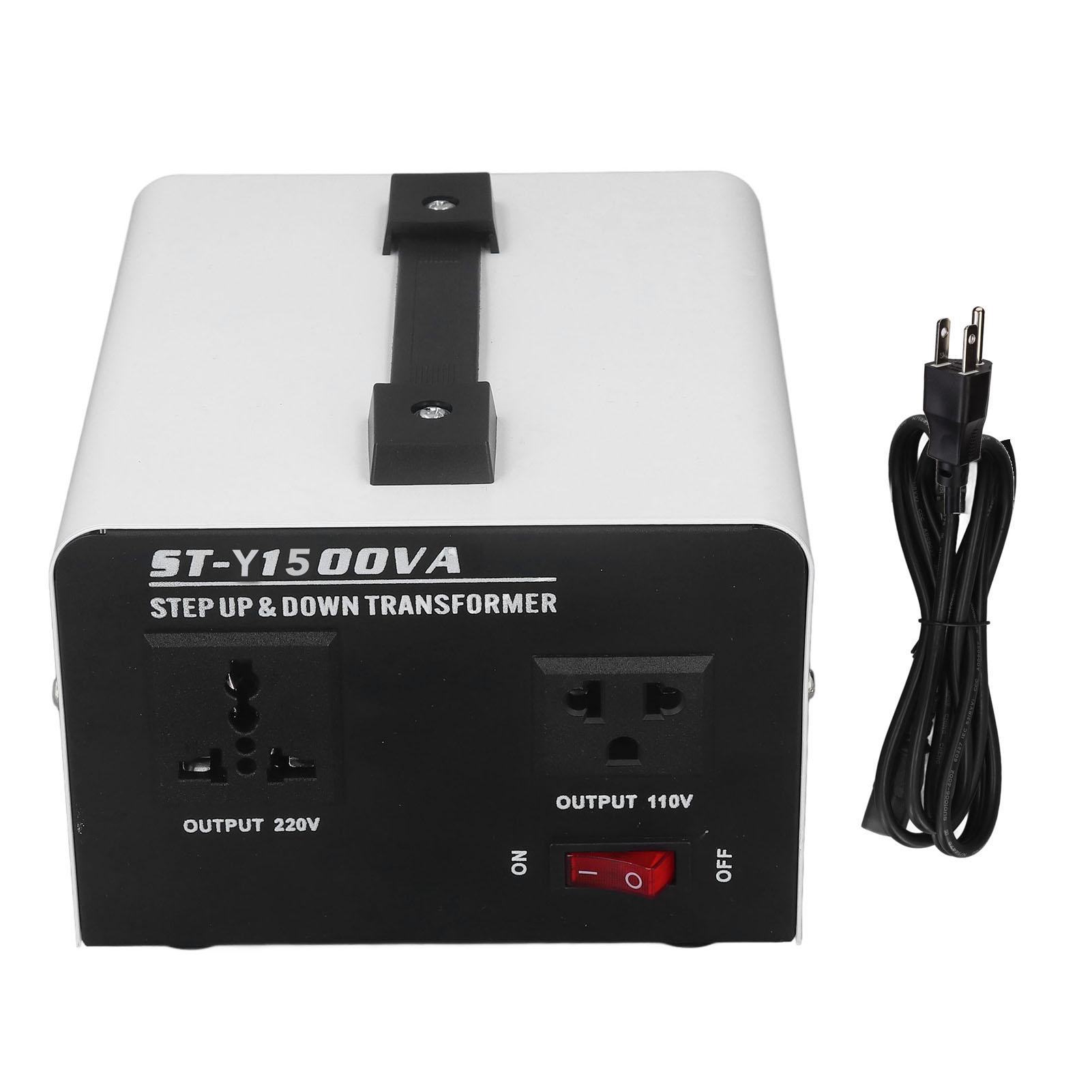 Voltage Converter Transformer 1500W to to Power Transformer with Overload Protection
Voltage Converter Transformer 1500W to to Power Transformer with Overload Protection