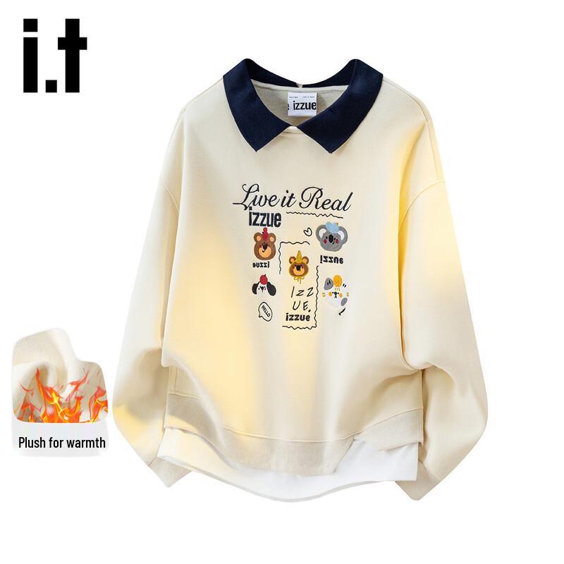 Izzue It Women s Fleece-Lined Mock Two-Piece Color Block Sweatshirt M
Izzue It Women s Fleece-Lined Mock Two-Piece Color Block Sweatshirt M