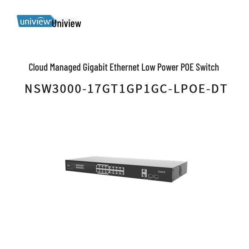 Uniview Cloud-managed Gigabit Low-power PoE Switch
Uniview Cloud-managed Gigabit Low-power PoE Switch