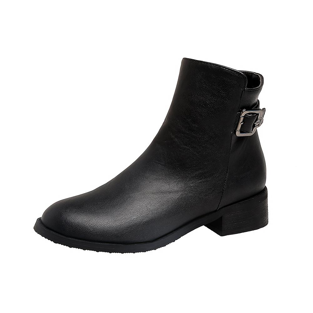 Women s low-heeled short boots autumn and winter new thick-heeled large-size comfortable recreational locomotive boots 54 чорний
Women s low-heeled short boots autumn and winter new thick-heeled large-size comfortable recreational locomotive boots 54 чорний