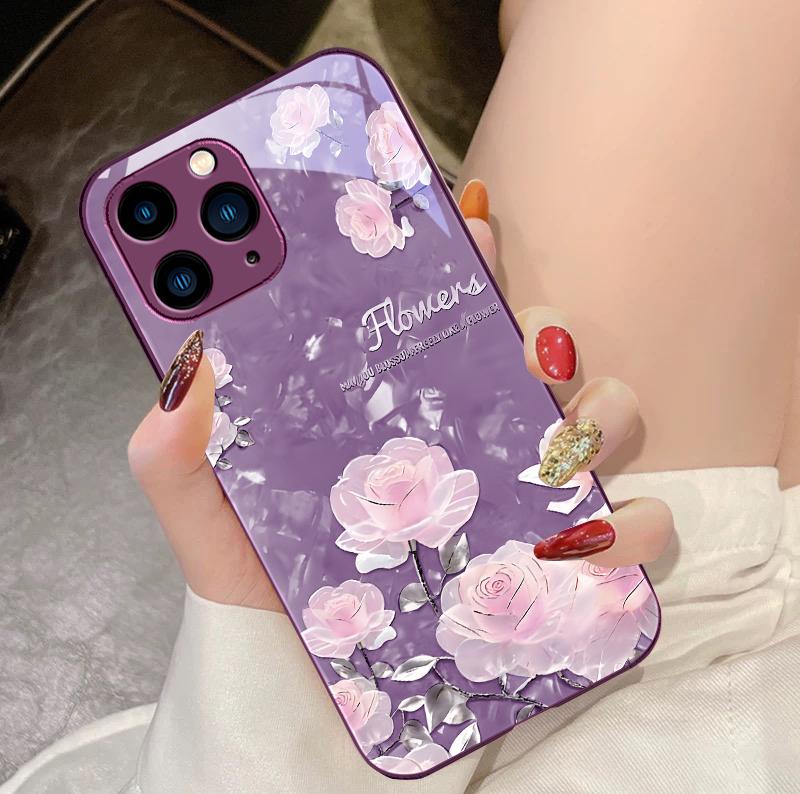 Квіткове гроно рожевого кольору Для IPhone 16 Pro Max 15 Pro 14 13 12 Mini 11 XS Max XR 7 8 Plus SE 2022 Захисний скляний чохол для телефону For iPhone 16 Pro
Квіткове гроно рожевого кольору Для IPhone 16 Pro Max 15 Pro 14 13 12 Mini 11 XS Max XR 7 8 Plus SE 2022 Захисний скляний чохол для телефону For iPhone 16 Pro