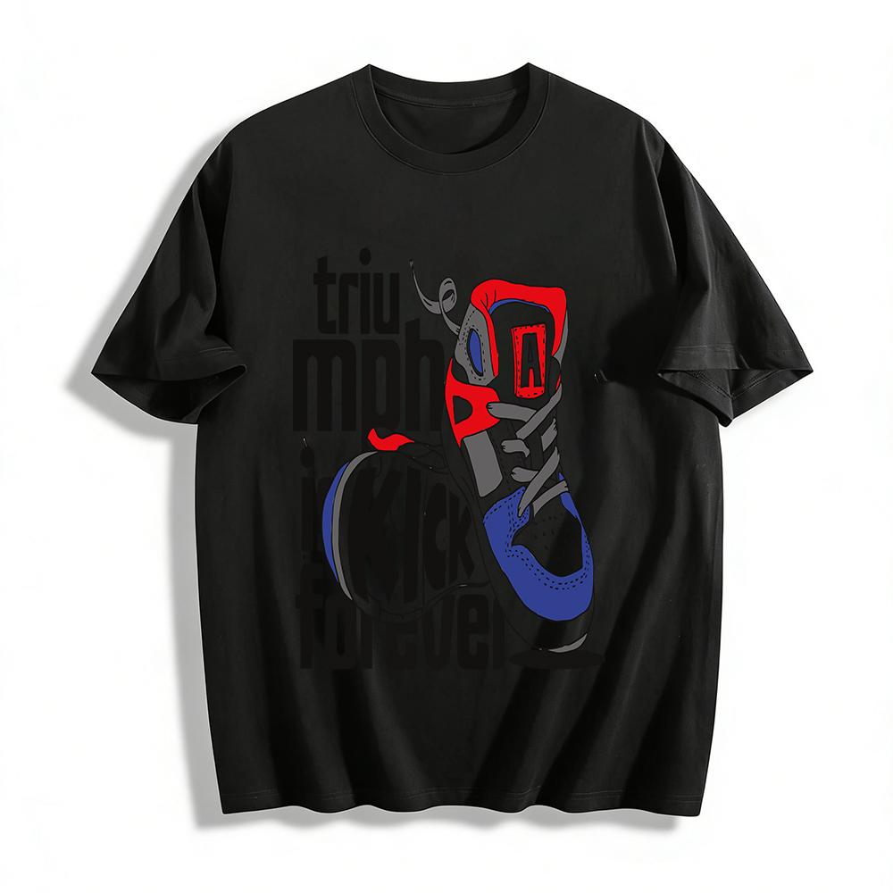 Vintage Sneaker Print Casual Tee Trendy Streetwear For Men Women Pure cotton T-shirt 6XL
Vintage Sneaker Print Casual Tee Trendy Streetwear For Men Women Pure cotton T-shirt 6XL