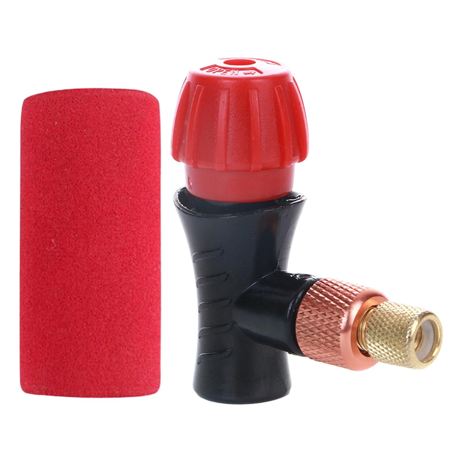 CO2 Bike Tire Inflator Aluminum Alloy Bike CO2 Cylinder Pump Nozzle Portable Inflator Head for Outdoor Cycling Riding Road Bikes
CO2 Bike Tire Inflator Aluminum Alloy Bike CO2 Cylinder Pump Nozzle Portable Inflator Head for Outdoor Cycling Riding Road Bikes