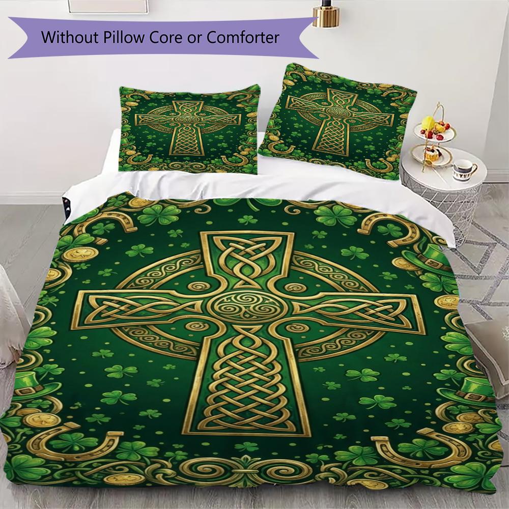 Cross Pattern Bedding uilt Set uilt Cover Pillowcase Home Decoration Birthday Gift (1 * duvet cover + 2 * pillowcase without core)151 135x200cm
Cross Pattern Bedding uilt Set uilt Cover Pillowcase Home Decoration Birthday Gift (1 * duvet cover + 2 * pillowcase without core)151 135x200cm