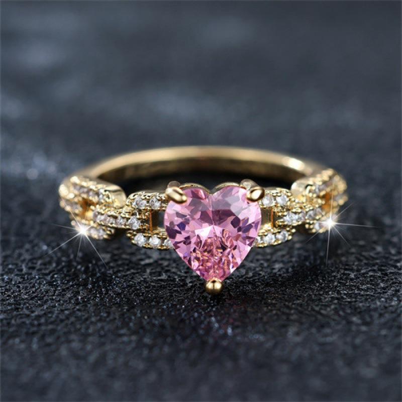 European and American new heart-shaped exquisite small fragrance trend versatile women s love ring travel must no. 6
European and American new heart-shaped exquisite small fragrance trend versatile women s love ring travel must no. 6