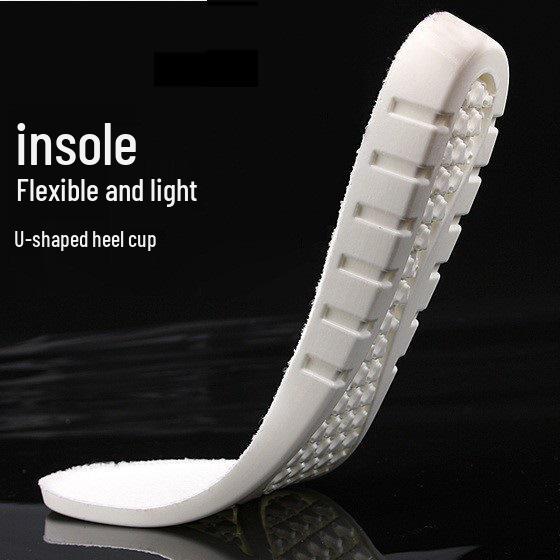 Shock Absorption Breathable PU Insoles, Soft Height-Increasing Sports Cushion for Men & Women 43
Shock Absorption Breathable PU Insoles, Soft Height-Increasing Sports Cushion for Men & Women 43