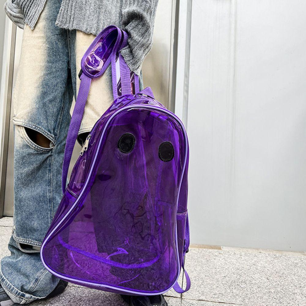 Zipper Halloween Ghost Clear Backpack Dots Teenagers Ghost Shoulder Bag Men/Women чёрный
Zipper Halloween Ghost Clear Backpack Dots Teenagers Ghost Shoulder Bag Men/Women чёрный