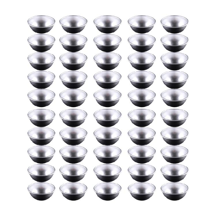 4pcs/pack Aluminum Alloys Hemispheres Cake Pans Baking Mould for Puddings and Chocolate Dessert Practical Kitchenwares L
4pcs/pack Aluminum Alloys Hemispheres Cake Pans Baking Mould for Puddings and Chocolate Dessert Practical Kitchenwares L