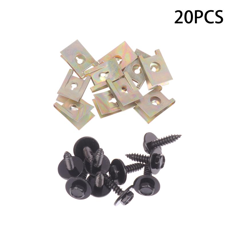 20/40/60Pcs Self Tapping Screws Metal Fastener Clip Car Screw Clips Set For Car Fender Bumper Protection Buckle Iron Sheet Screw as the picture
20/40/60Pcs Self Tapping Screws Metal Fastener Clip Car Screw Clips Set For Car Fender Bumper Protection Buckle Iron Sheet Screw as the picture