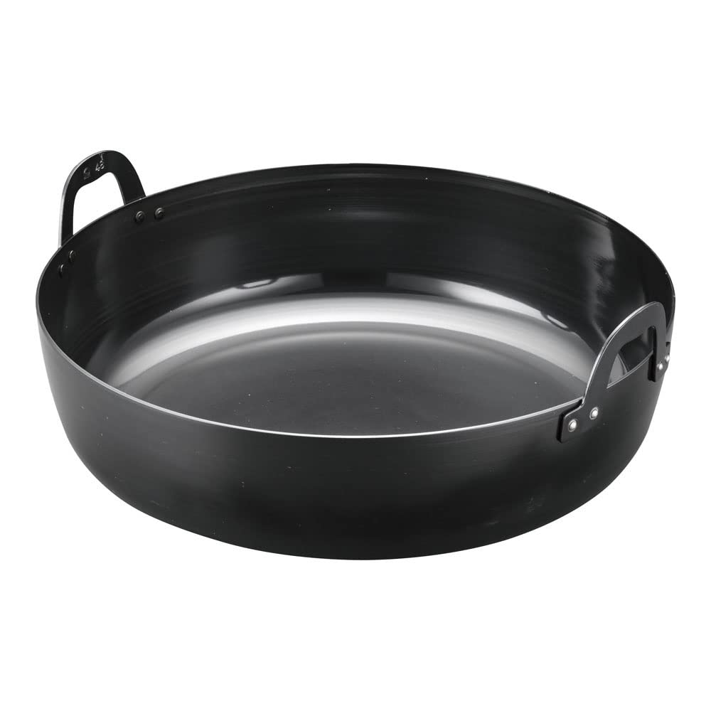 Endoshoji AAG09048 Professional Thick Plate Frying Pot, 18.9 inches (48 cm), Iron, Made in Japan
Endoshoji AAG09048 Professional Thick Plate Frying Pot, 18.9 inches (48 cm), Iron, Made in Japan