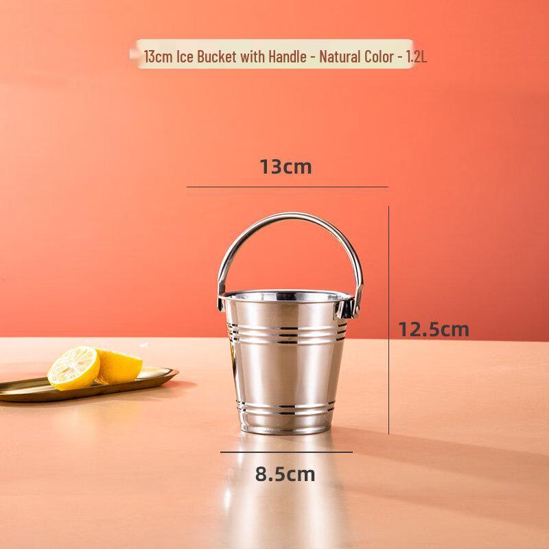 ZISIZ Stainless Steel Ice Bucket
ZISIZ Stainless Steel Ice Bucket