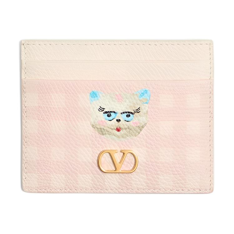 Valentino VLogo Signature Cat Pattern Vintage Brass Metal Grain Leather Card Holder Women Card Holder Pink WP0AJ7JVH9PK Basic Set (Bag+Dust Bag)
Valentino VLogo Signature Cat Pattern Vintage Brass Metal Grain Leather Card Holder Women Card Holder Pink WP0AJ7JVH9PK Basic Set (Bag+Dust Bag)